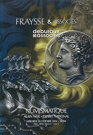 Seller image for Vente aux enchres. Numismatique, Paris, Htel Drouot, 20 octobre 2004 for sale by Librairie Archaion