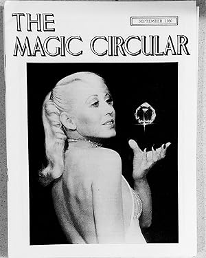 Seller image for The Magic Circular September, 1980 (Diana the Enchantress on cover) / Edwin A Dawes "A Rich Cabinet of Magical Curiosities No.69 Dr.Francis G Benedict" / Stanley Watson "Watson / Morse Code" / S H Sharpe "Through Magic-Coloured Spectacles" / This Is Your Life - Cyril Golding" / G E Arrow smith "Many are Better than One!" / John Henry Grossman "Americana" for sale by Shore Books