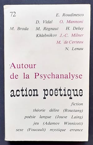 Action poétique n°72, décembre 1977 : Autour de la psychanalyse.