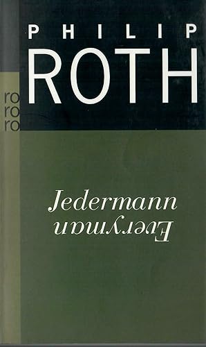 Jedermann - Everyman - Roman; Deutsch von Werner Schmitz