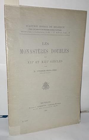 Seller image for Les monastres doubles aux XIIe et XIIIe sicles for sale by Librairie Albert-Etienne