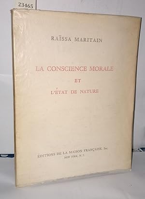 Seller image for La conscience morale et l'tat de nature for sale by Librairie Albert-Etienne