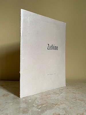 Imagen del vendedor de Zadkine | Exhibition Catalogue Organised by the Arts Council of Great Britain at The Tate Gallery, London 5 January - 12 February 1961 a la venta por Little Stour Books PBFA Member