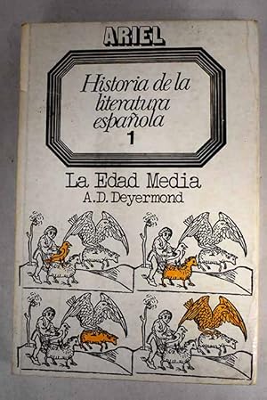 Seller image for Historia de la literatura espaola, tomo I for sale by Alcan Libros