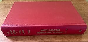 Seller image for North Carolina Higher-Court Records 1702-1708 (The Colonial Records of North Carolina, Second Series. Vol. IV) for sale by M.S.  Books