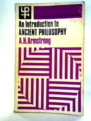 Imagen del vendedor de An Introduction to Ancient Philosophy a la venta por World of Rare Books