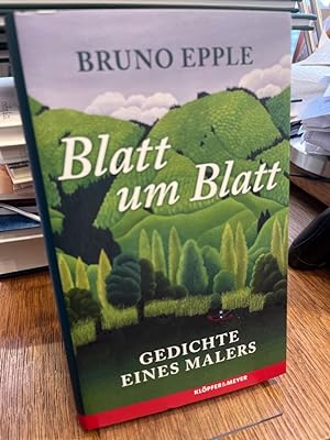 Seller image for Blatt um Blatt. Gedichte eines Malers. for sale by Altstadt-Antiquariat Nowicki-Hecht UG