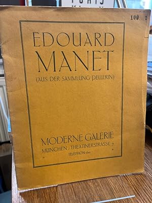 Edouard Manet. Aus der Sammlung Pellerin.