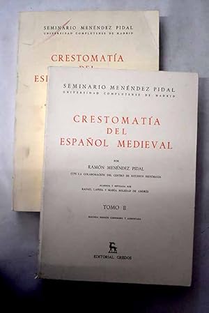 Imagen del vendedor de Crestomata del espaol medieval a la venta por Alcan Libros