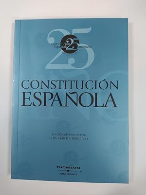 Immagine del venditore per Constitucin espaola. 25 aniversario. venduto da TraperaDeKlaus