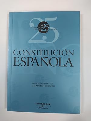 Bild des Verkufers fr Constitucin espaola. 25 aniversario. zum Verkauf von TraperaDeKlaus