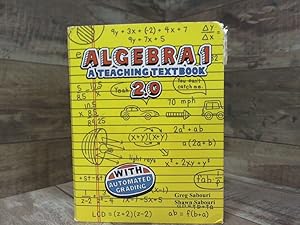 Imagen del vendedor de Algebra 1 A Teaching Textbook 2.0 DVD a la venta por Archives Books inc.