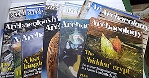 Current Archaeology Magazine - 21 issues from between 309 December 2015 and 393 December 2022 ( m...