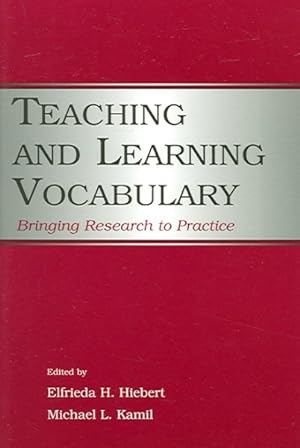 Seller image for Teaching And Learning Vocabulary : Bringing Research To Practice for sale by GreatBookPrices