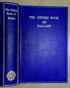 Bild des Verkufers fr The Oxford Book of Ballads zum Verkauf von Pendleburys - the bookshop in the hills