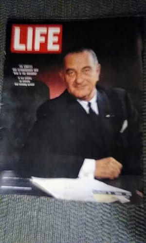 Life Magazine from August 14,1964 - President Lyndon B. Johnson