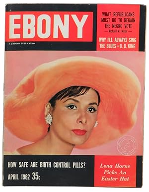 Ebony Magazine April, 1962 Lena Horne Cover