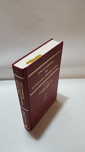 Bild des Verkufers fr Encyclopaedia Of Language And Education Volume 3 zum Verkauf von Cambridge Rare Books