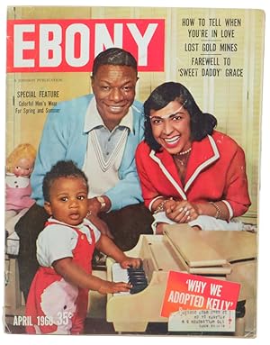 Ebony Magazine April, 1960 Nat Kig Cole Cover