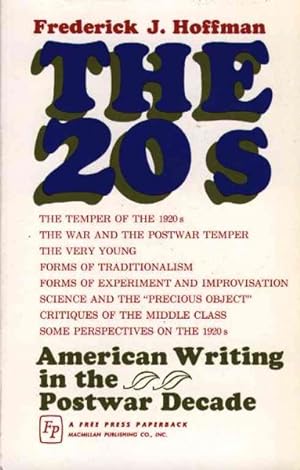 Seller image for Twenties : American Writing in the Postwar Decade for sale by GreatBookPrices