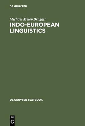 Imagen del vendedor de Indo-European Lingiustics a la venta por GreatBookPrices