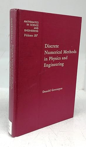 Seller image for Discrete Numerical Methods in Physics and Engineering for sale by Attic Books (ABAC, ILAB)