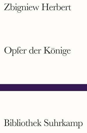 Seller image for Opfer der Knige : Zwei Essays for sale by Smartbuy