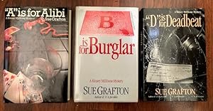 A is for Alibi & B is for Burglar & D is for Deadbeat (all signed)
