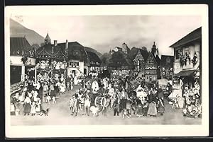 Ansichtskarte Sonneberg /Th., Spielzeugmuseum, Thüringer Kirmes, Puppen