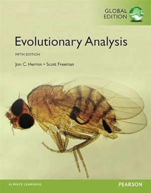 Image du vendeur pour Evolutionary Analysis Global Edition mis en vente par GreatBookPricesUK