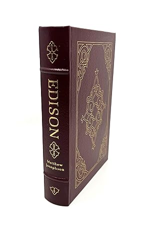 Immagine del venditore per Edison: A Biography (Leather-bound Library of American History) venduto da Powder River Books