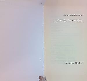 Bild des Verkufers fr Die neue Theologie zum Verkauf von books4less (Versandantiquariat Petra Gros GmbH & Co. KG)