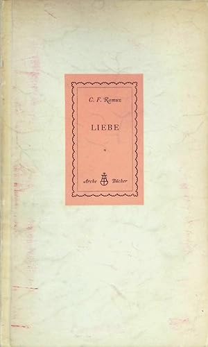 Bild des Verkufers fr Liebe : Novellen. Bcher der Arche, 76/77. zum Verkauf von books4less (Versandantiquariat Petra Gros GmbH & Co. KG)