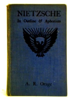 Imagen del vendedor de Nietzsche: In Outline & Aphorism a la venta por World of Rare Books