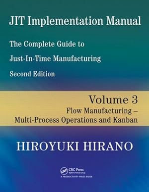 Imagen del vendedor de JIT Implementation Manual : The Complete Guide to Just-in-Time Manufacturing: Flow Manufacturing -- Multi-Process Operations and Kanban a la venta por GreatBookPrices