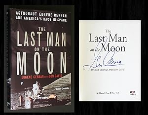 Imagen del vendedor de The Last Man on the Moon (Signed by Cernan & PSA-Certified, Not Inscribed) a la venta por Bookcharmed Books IOBA