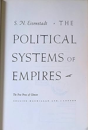Bild des Verkufers fr The Political Systems of Empires zum Verkauf von books4less (Versandantiquariat Petra Gros GmbH & Co. KG)