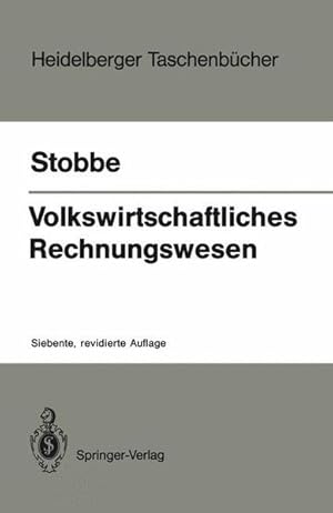 Bild des Verkufers fr Volkswirtschaftliches Rechnungswesen (Heidelberger Taschenbcher) (German Edition) (Heidelberger Taschenbcher, 14, Band 14) zum Verkauf von Gerald Wollermann