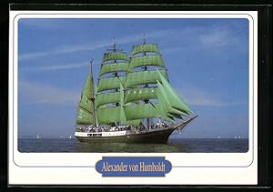 Image du vendeur pour Ansichtskarte Segelschiff Alexander von Humboldt in Fahrt mis en vente par Bartko-Reher