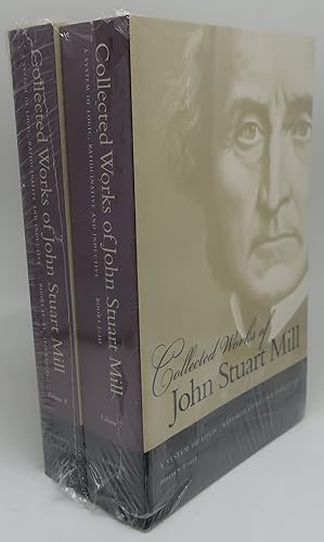 Seller image for COLLECTED WORKS OF JOHN STUART MILL: A SYSTEM OF LOGIC, RATIONCINATIVE AND INDUCTIVE: Vol. 7, Books 1-III and Books IV-VI Appendices for sale by Booklegger's Fine Books ABAA