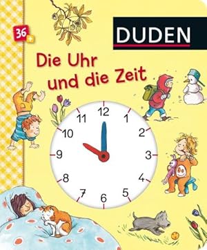 Bild des Verkufers fr Duden 36 +: Die Uhr und die Zeit (Uhrzeit und Jahreszeiten kennen lernen): Erste Lernschritte: Fhlen und Begreifen mit Spieluhr : Erste Lernschritte: Fhlen und Begreifen mit Spieluhr zum Verkauf von AHA-BUCH