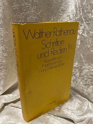 Imagen del vendedor de Schriften und Reden Ausw. und Nachw. von Hans Werner Richter a la venta por Antiquariat Jochen Mohr -Books and Mohr-