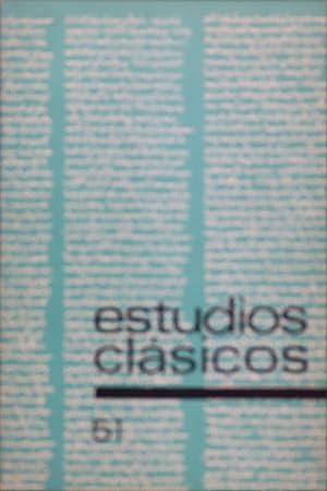 Imagen del vendedor de Estudios clsicos. (v. LI) a la venta por Librera Alonso Quijano