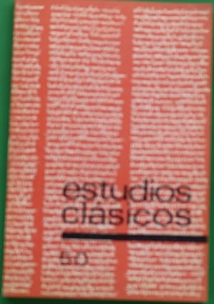 Imagen del vendedor de Estudios clsicos. (v. L) a la venta por Librera Alonso Quijano