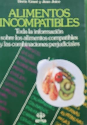 Bild des Verkufers fr Alimentos incompatibles cmo combinar los alimentos para una salud mejor zum Verkauf von Librera Alonso Quijano