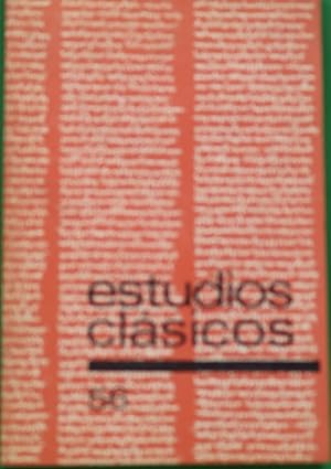 Imagen del vendedor de Estudios clsicos. (v. LVI) a la venta por Librera Alonso Quijano