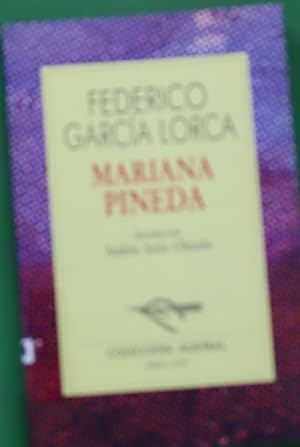 Immagine del venditore per Mariana Pineda venduto da Librera Alonso Quijano
