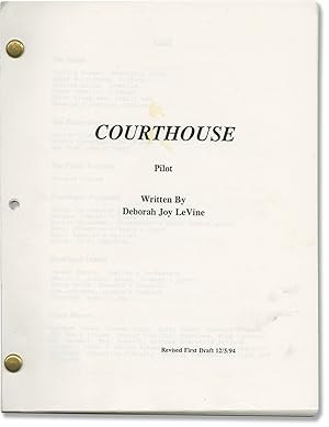 Courthouse (Original screenplay for the pilot episode of the 1995 television series)