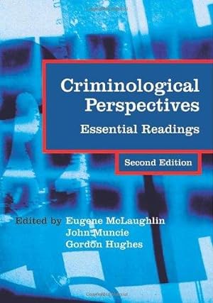 Seller image for Criminological Perspectives: Essential Readings (Published in association with The Open University) for sale by WeBuyBooks