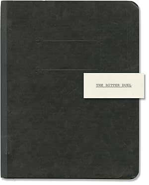 Imagen del vendedor de The Bitter Duel (Original screenplay for an unproduced film) a la venta por Royal Books, Inc., ABAA